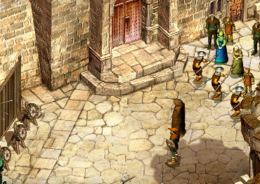 Robin Hood vs the Sheriff's guards