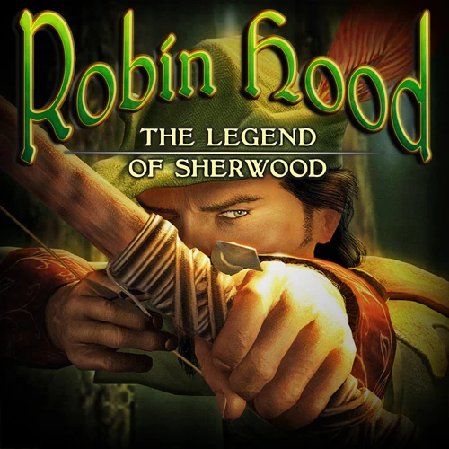 Robin Hood aiming bow
